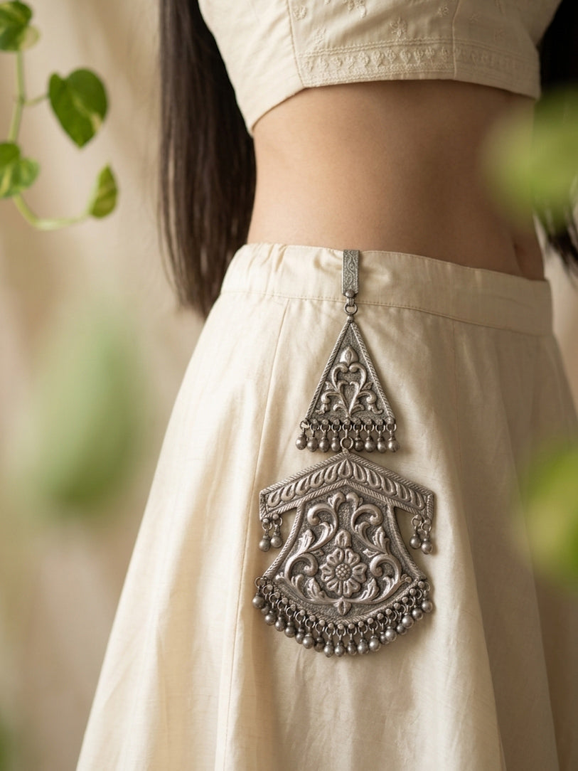 ANAMIKA- Silver Plated Brass Juda