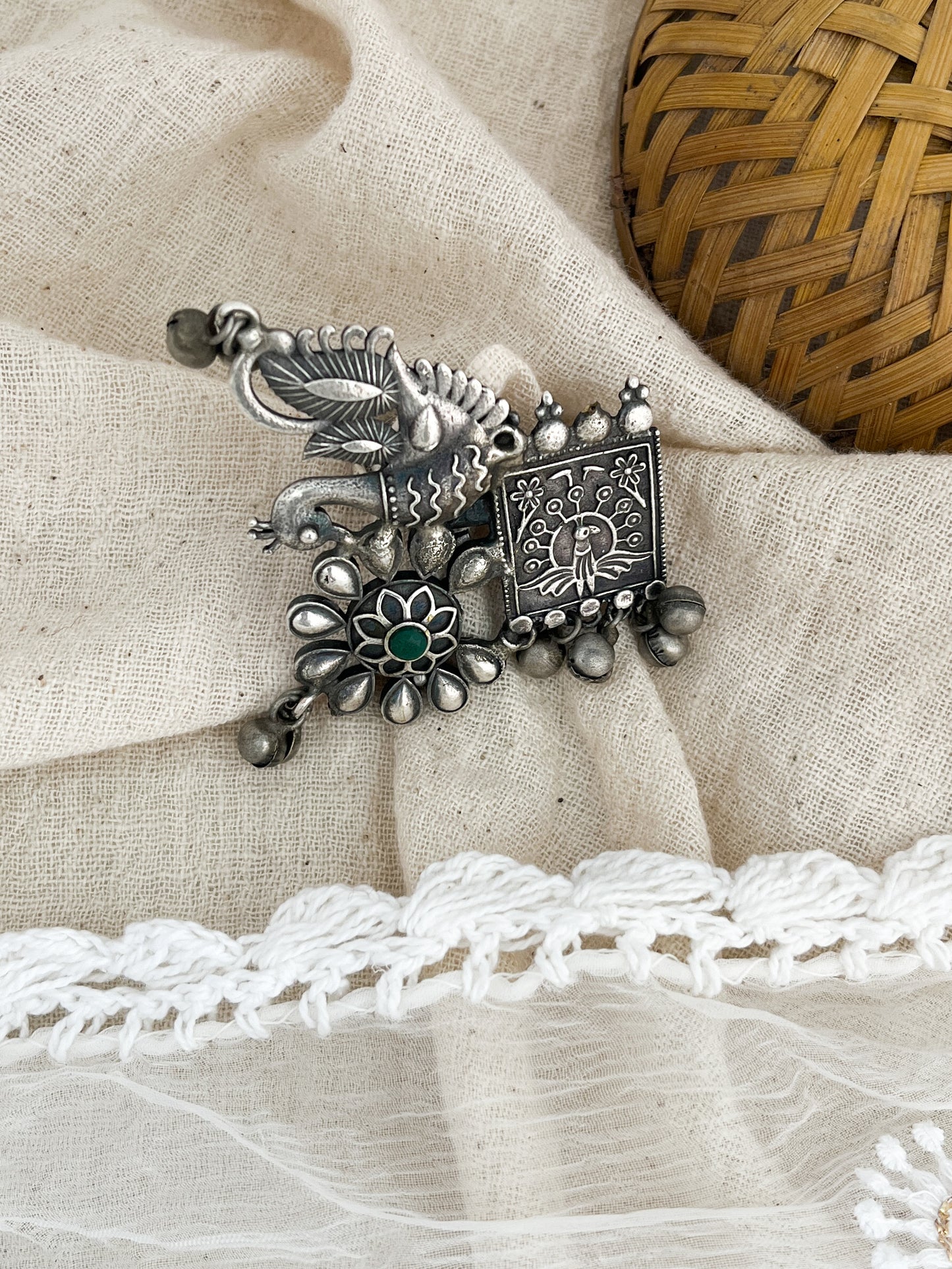 Panchi Fusion Oxidised Ring