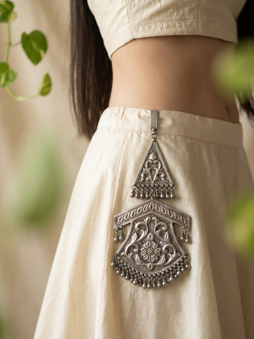 ANAMIKA- Silver Plated Brass Juda