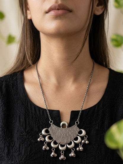 AYESHA - Brass Long Neckpiece