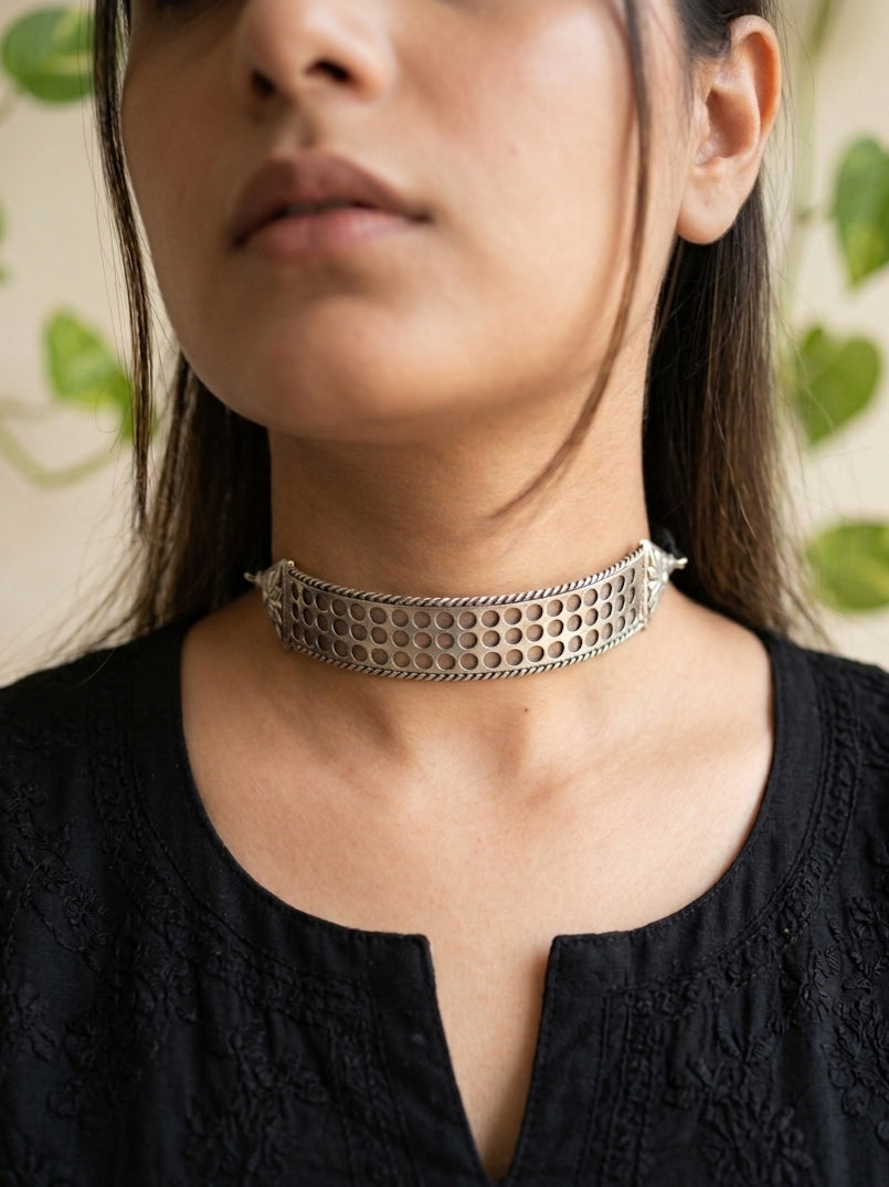 CHAND- German Silver Chocker