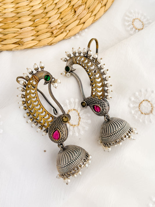 DWARKA - Dual Tone Jhumka Earcuff
