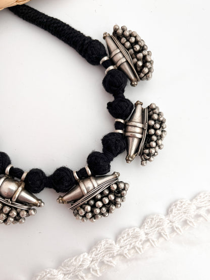 KAVYA - German Silver Neckpiece