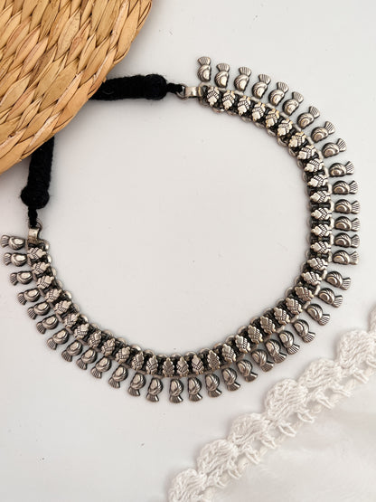 MUKTI - German Silver Neckpiece