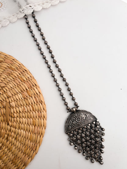 SAJAL - Brass Long Neckpiece