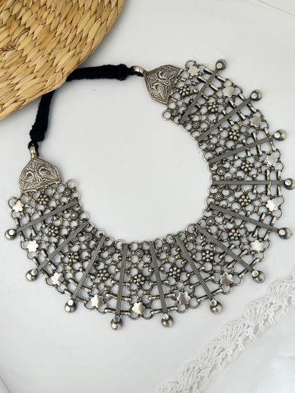 KASTURI - Brass German Silver Neckpiece