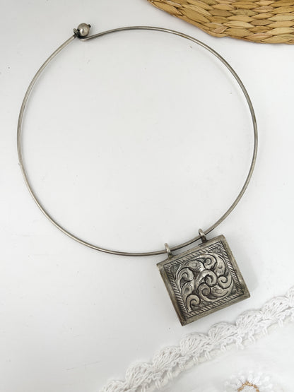 AHALYA- Brass Tabeez Pendant Hasli