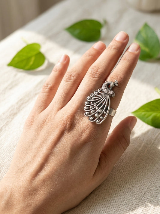 IRA- German Silver Brass Ring