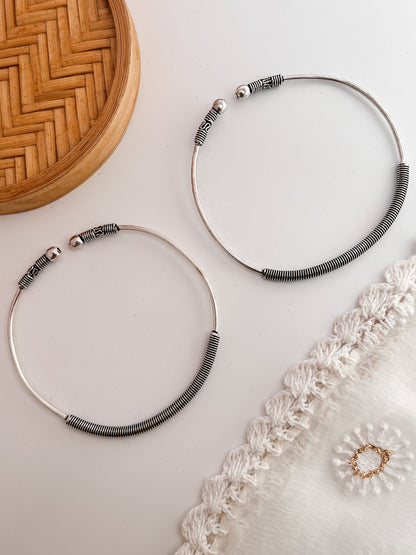 IRA- German Silver Ring Anklets