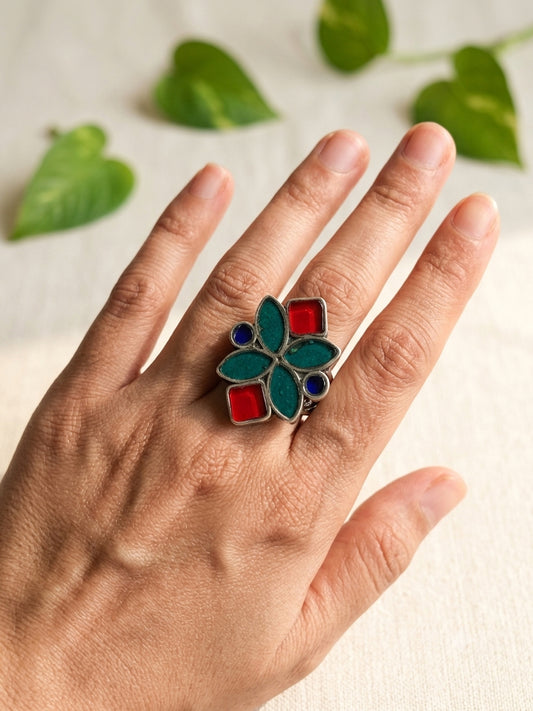 KEYA - Afghan Glass Ring