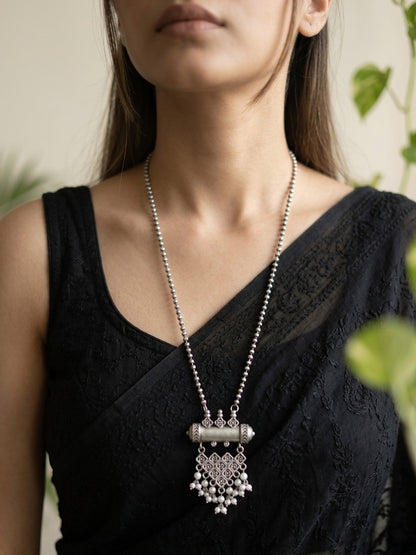 KRITIKA - Light Weight Mix Metal Long Neckpiece