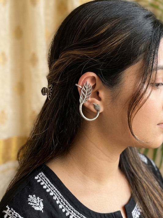 MOR- German Silver Earcuff
