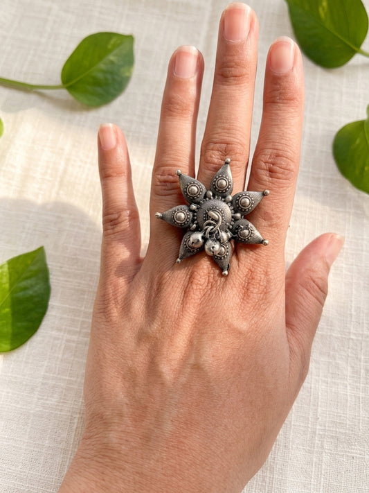 NAKSHATRA - German Silver Ring