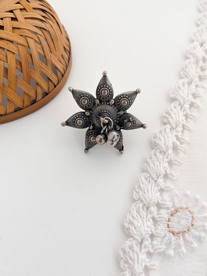NAKSHATRA - German Silver Ring