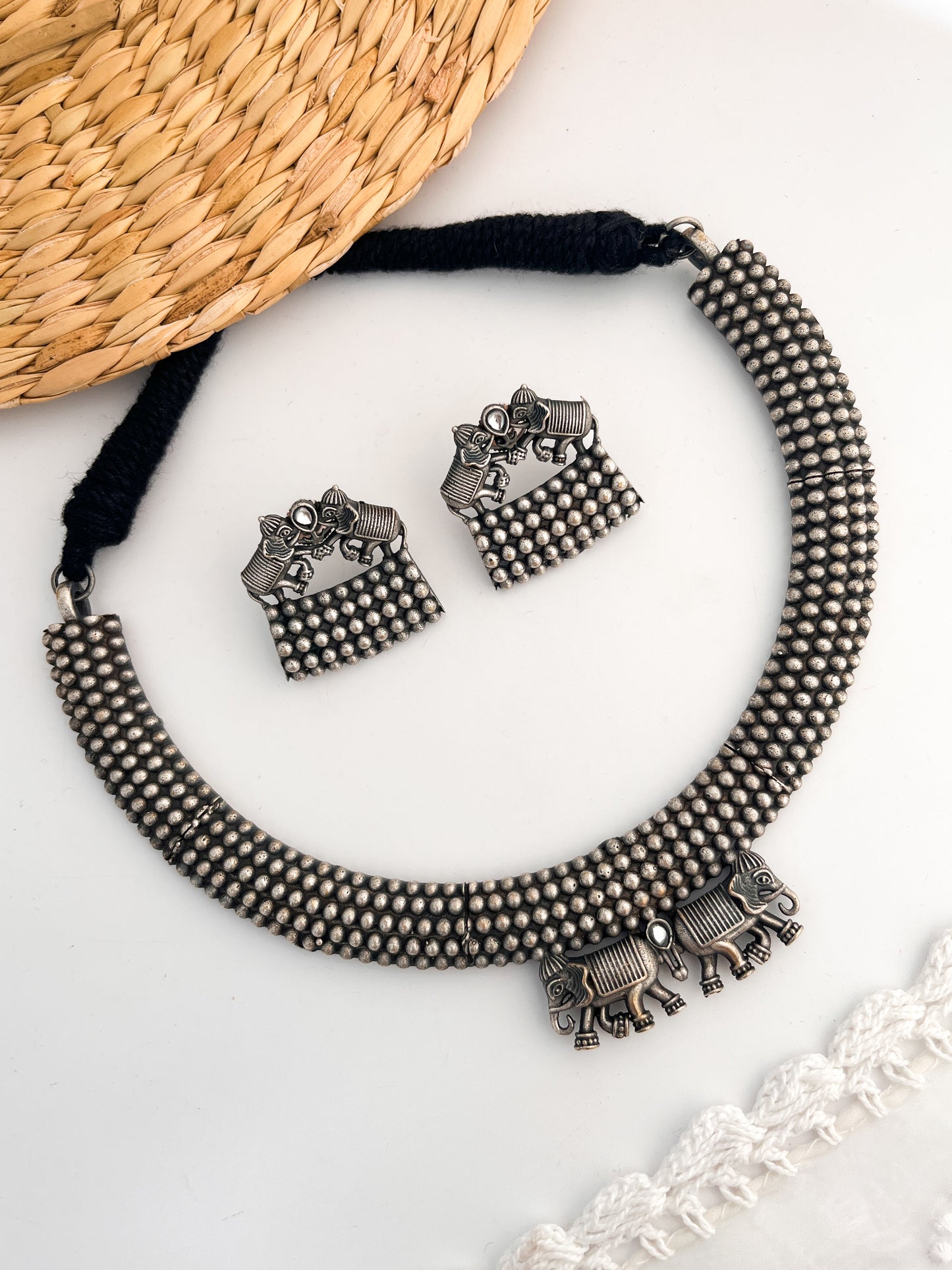 RAJASHRI - German Silver Elephant Hasli