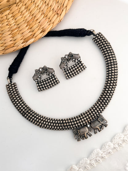 RAJASHRI - German Silver Elephant Hasli
