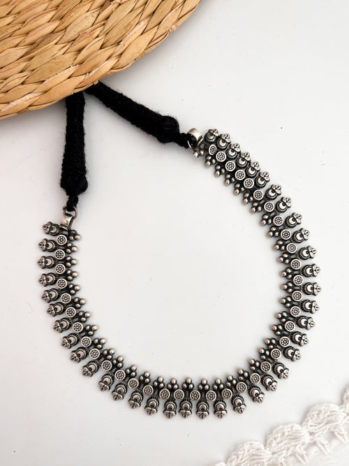 TARA- German Silver Neckpiece
