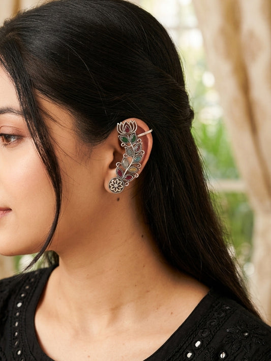 TRISHTA - Multi Stone Earcuff