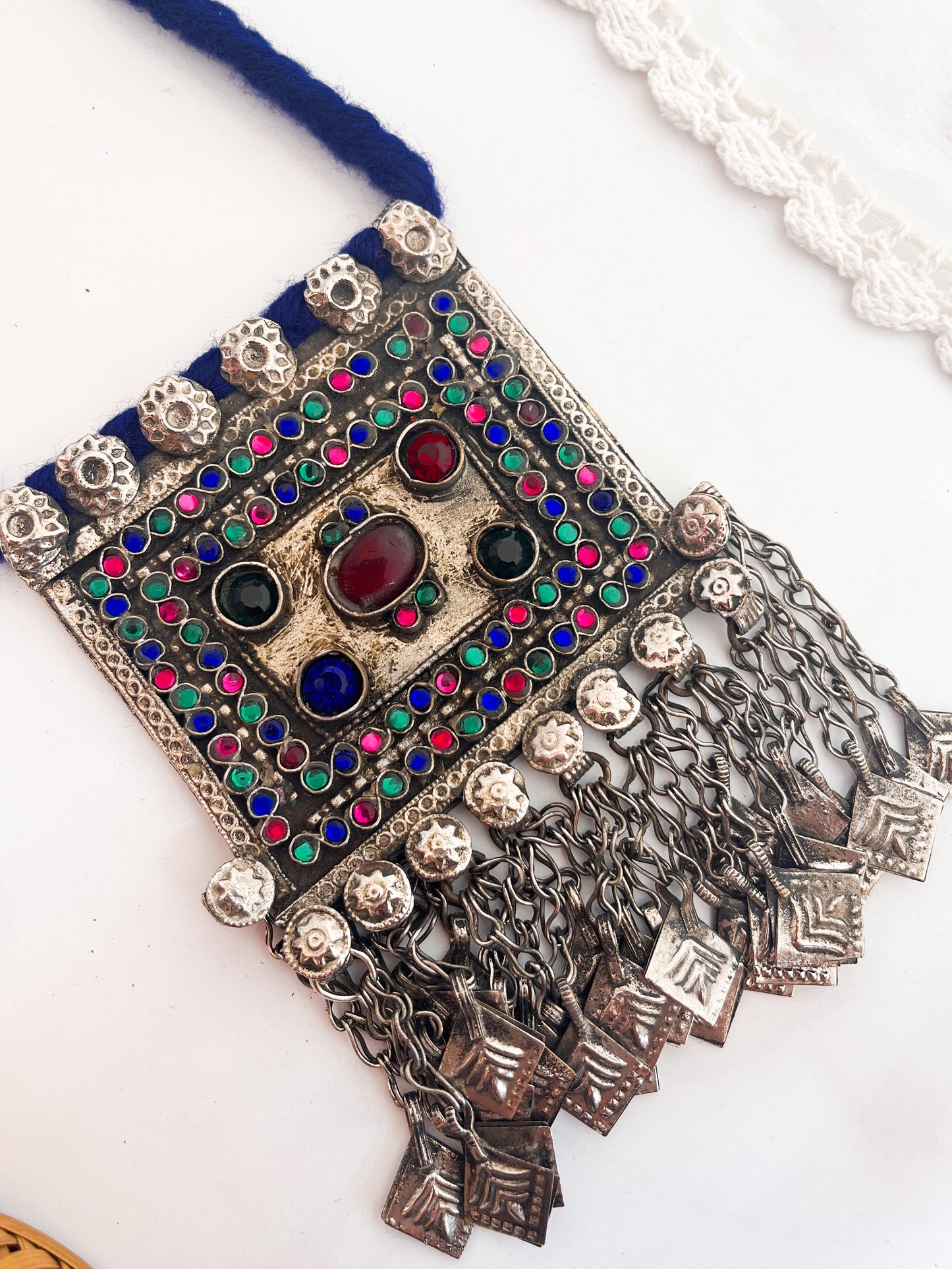 ZAINAB- Afghani Tribal Statement Locket Neckpiece