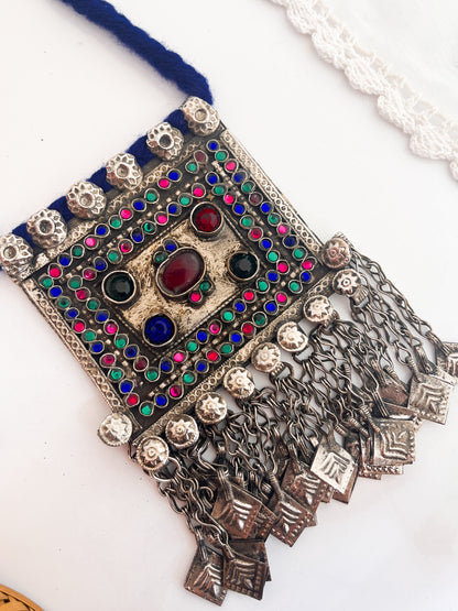 ZAINAB- Afghani Tribal Statement Locket Neckpiece